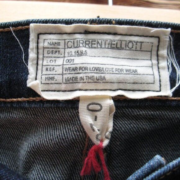 NWT Current Elliot The Skinny Stretch Jeans 27 X 33 - Picture 9 of 11